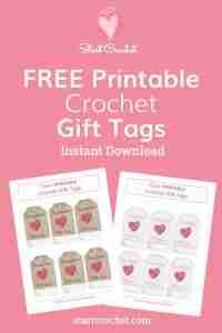 Free Printable Crochet Gift Tags - Start Crochet