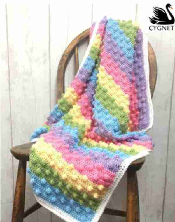 Baby Blanket Free Crochet Pattern In Cygnet Yarn Start Crochet