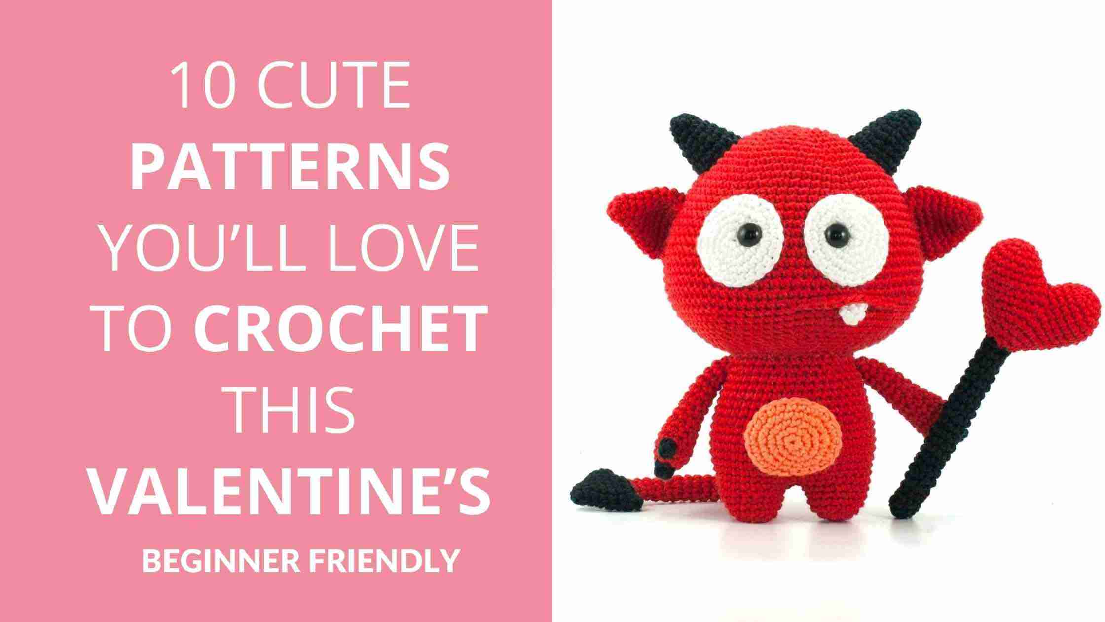 Crochet Pattern Valentines - Start Crochet