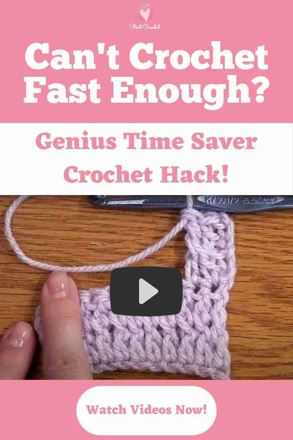 Can't Crochet Fast Enough? Start Crochet