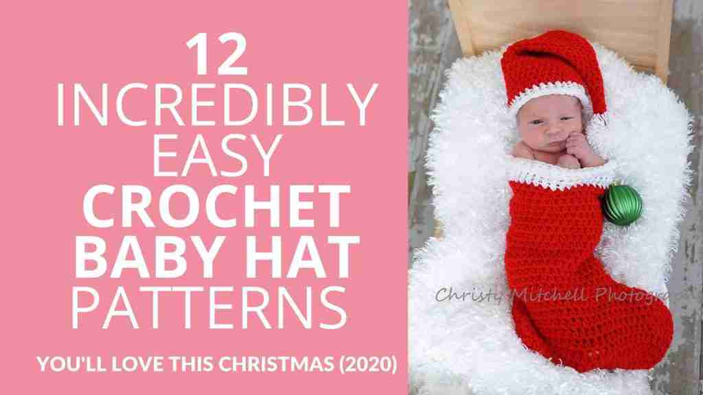 Easy Crochet Baby Hat Patterns Christmas - Start Crochet