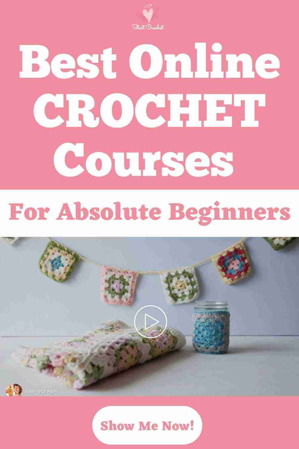 Best Online Crochet Courses for Beginners - Start Crochet