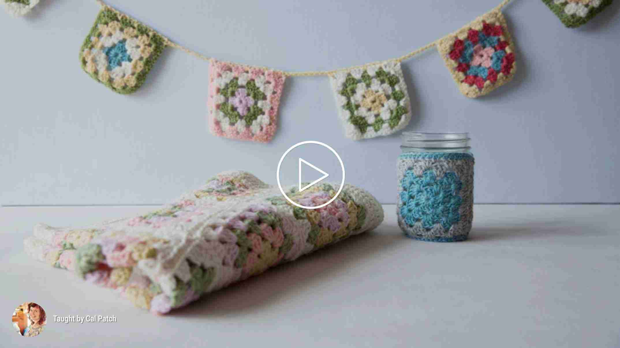 gaga for granny squares creativebug start crochet