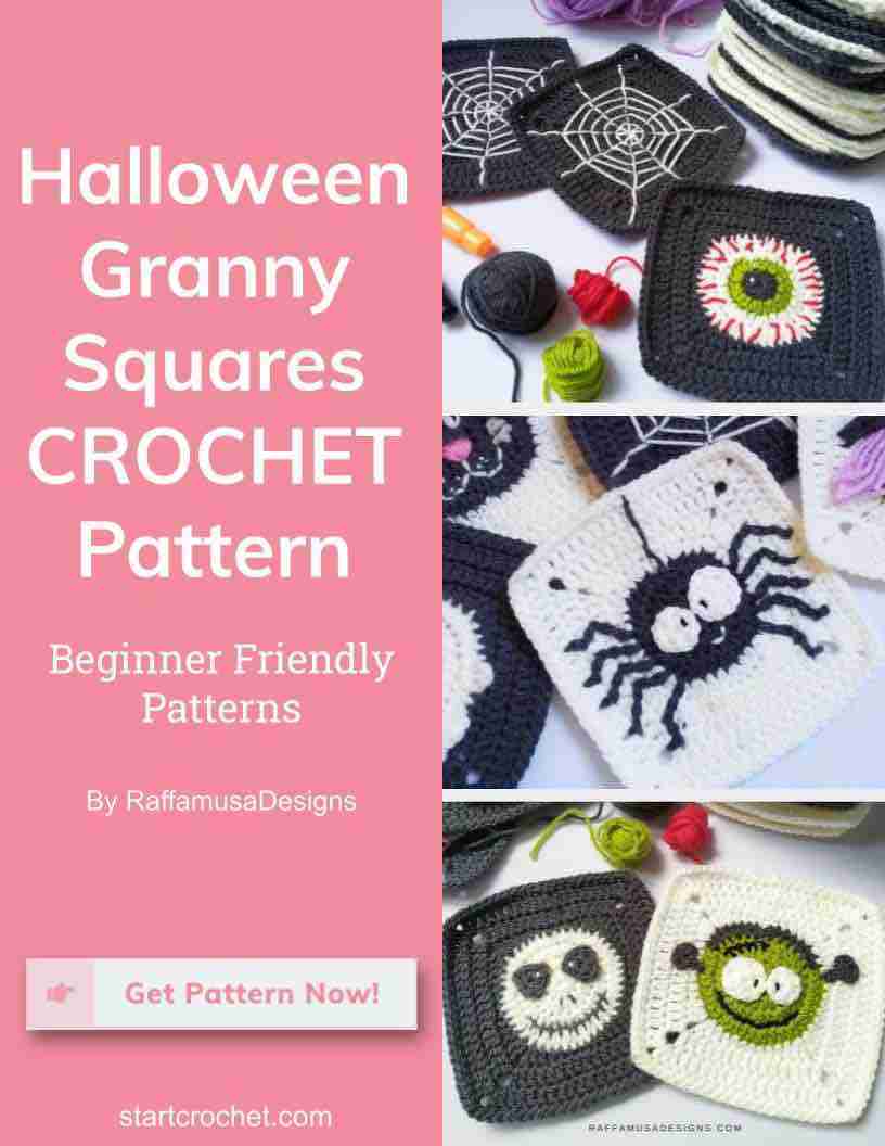 halloween granny squares patterns - Halloween Roundup 2021 - Start Crochet