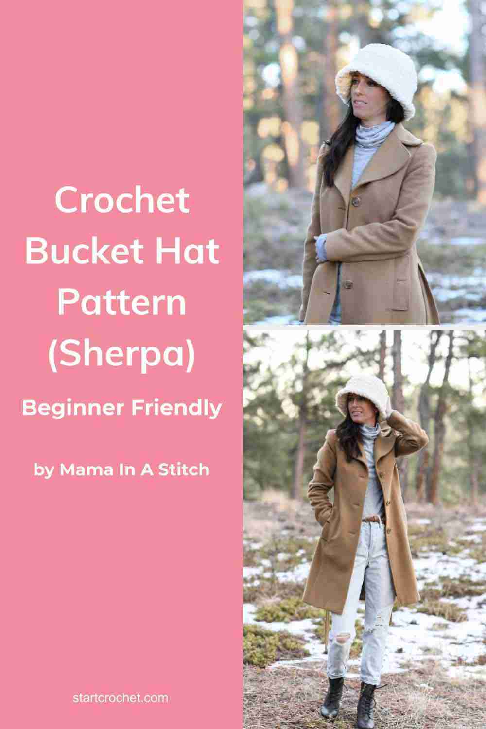Crochet Bucket Hat - Mama In A Stitch
