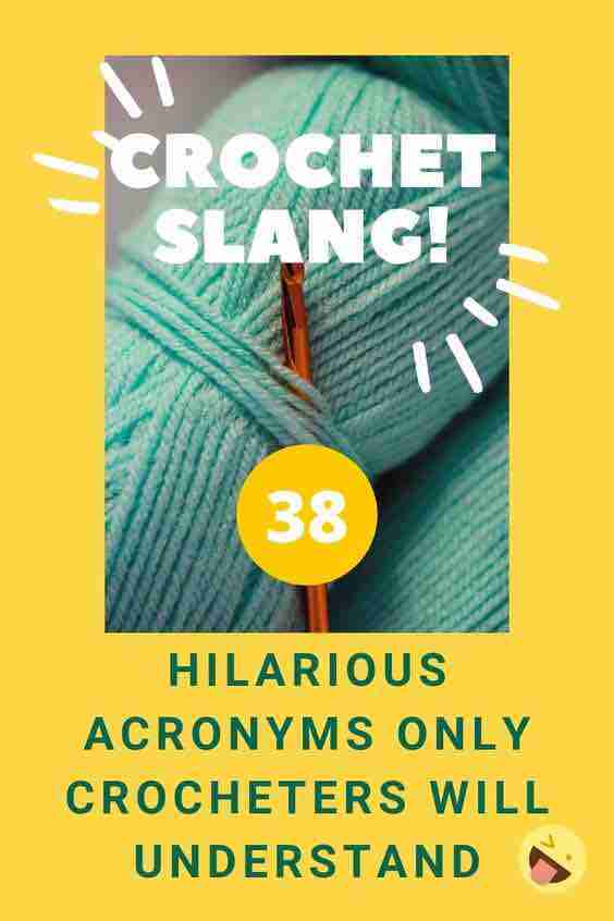 Crochet Slang Terms - Start Crochet