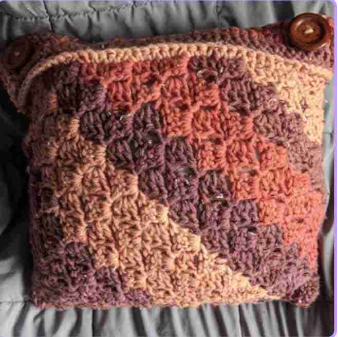 c2c Crochet Pillow Pattern Free