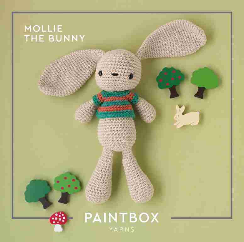 easter crochet patterns Mollie the bunny - Paintbox (Start Crochet)