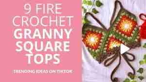 Crochet-Granny-Square-Tops