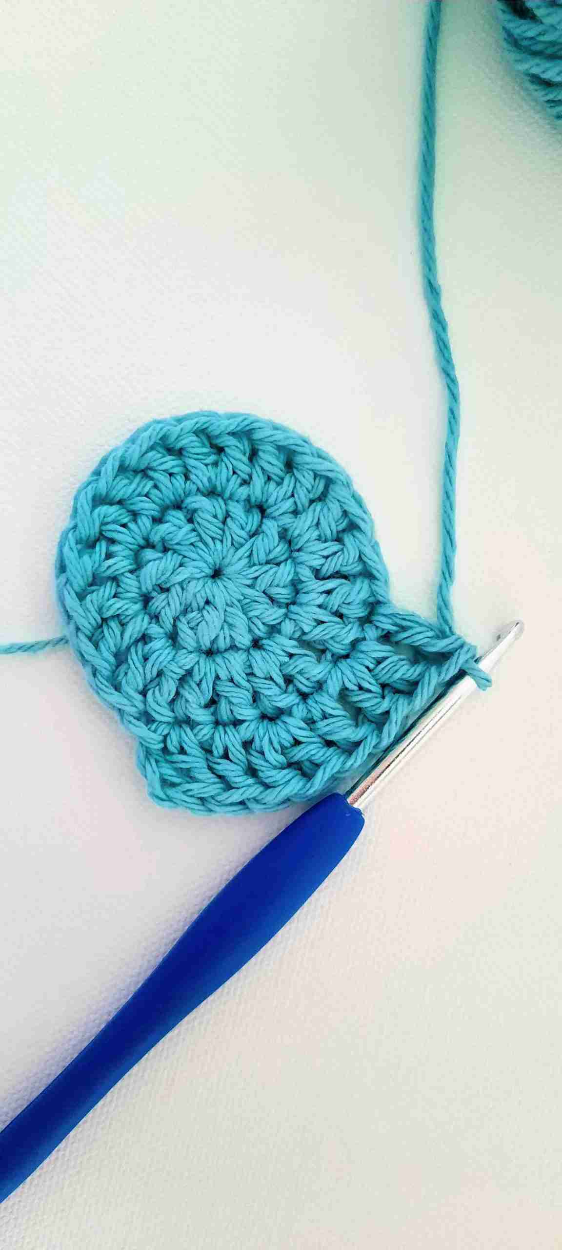Coaster Crochet Pattern Free - Starting round 3