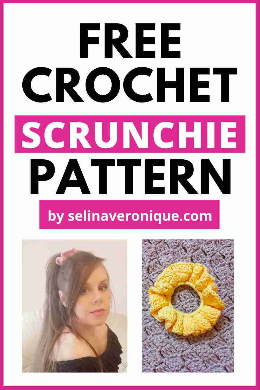 Crochet Scrunchie Free Pattern