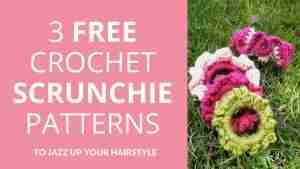 Crochet Scrunchies Free Patterns