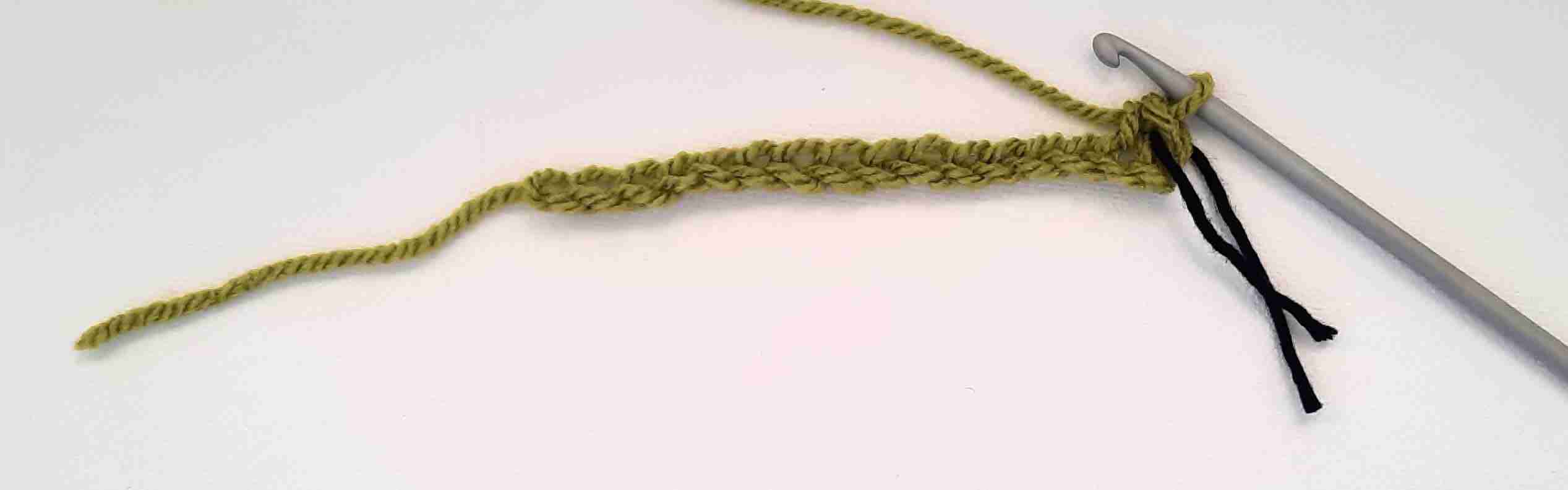 Crochet Straight Edges Every Time Row 1