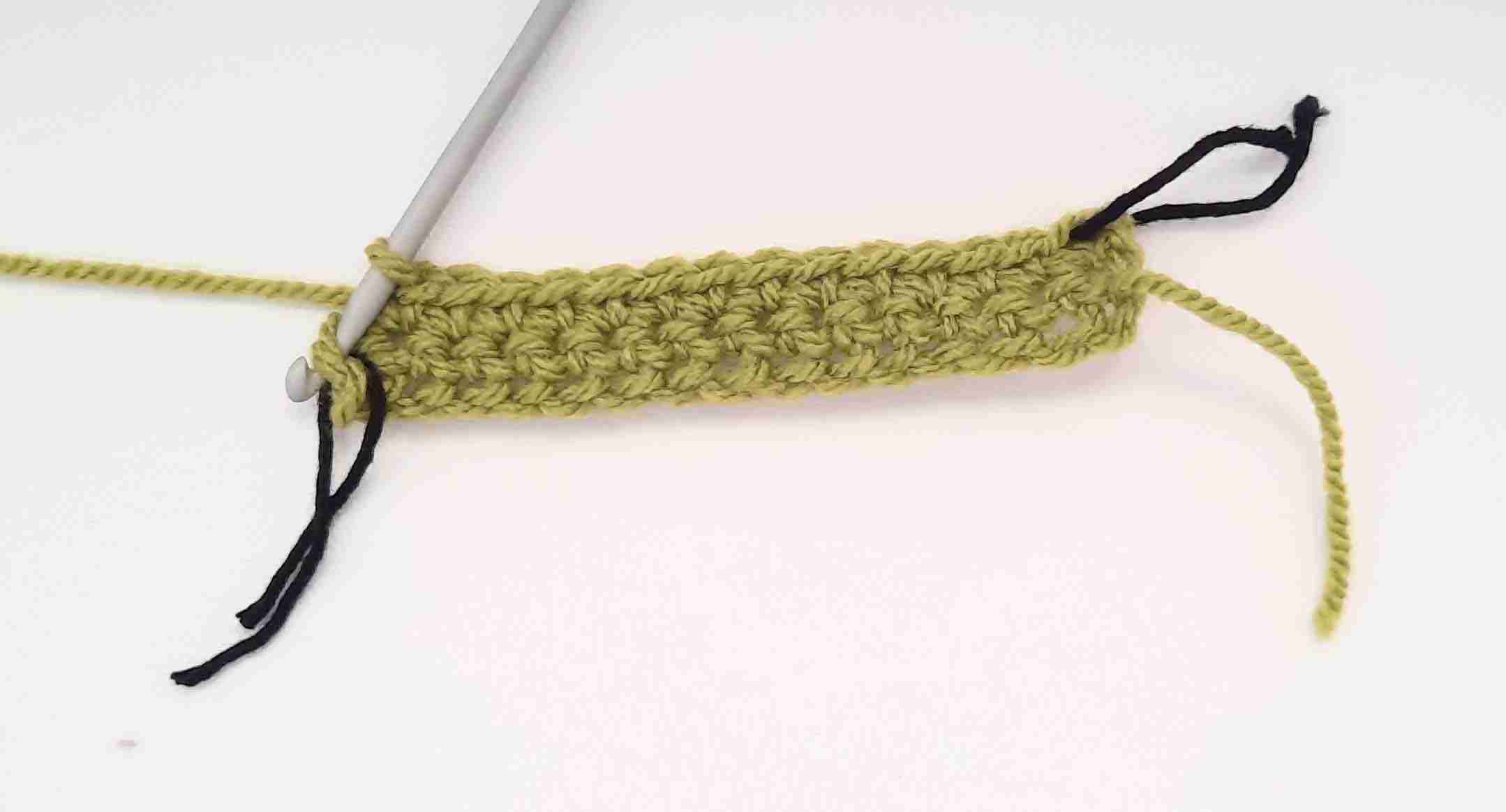 Crochet Striaght Edges Every Time Row 3