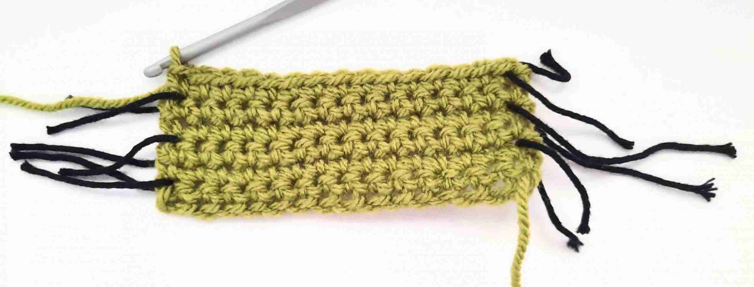 Crochet Striaght Edges Every Time Row 4