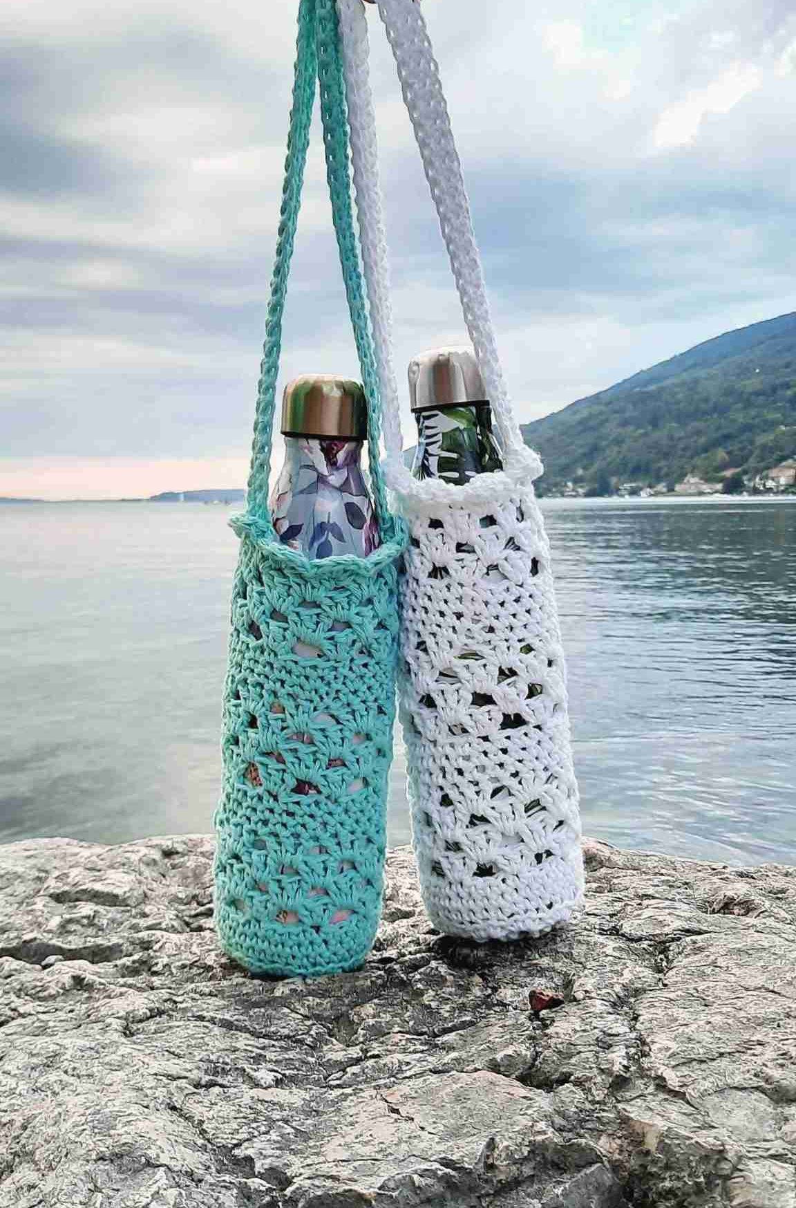 Crochet Water Bottle Holder Pattern PDF 3