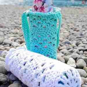 Crochet water bottle holder pattern