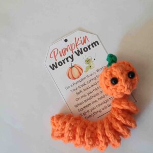 Pumpkin Worry Worm Poem Tag