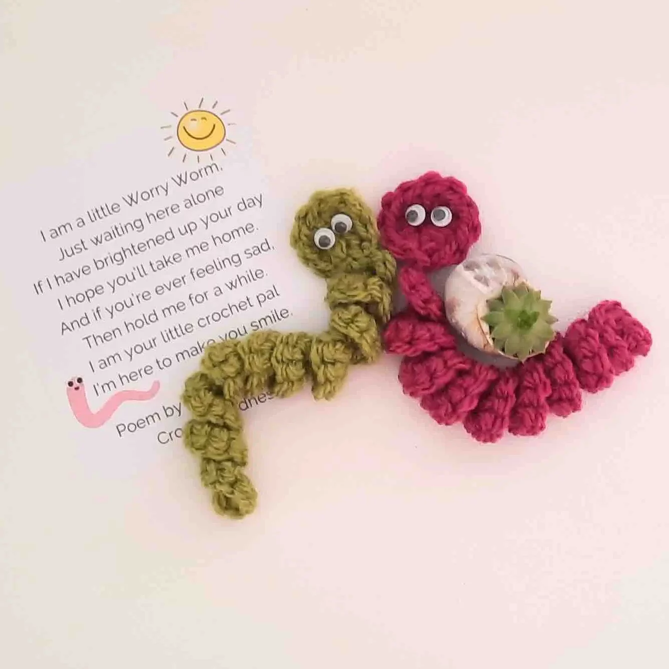 Worry-Worm-Crochet-Pattern-PDF-Poem-Tags-
