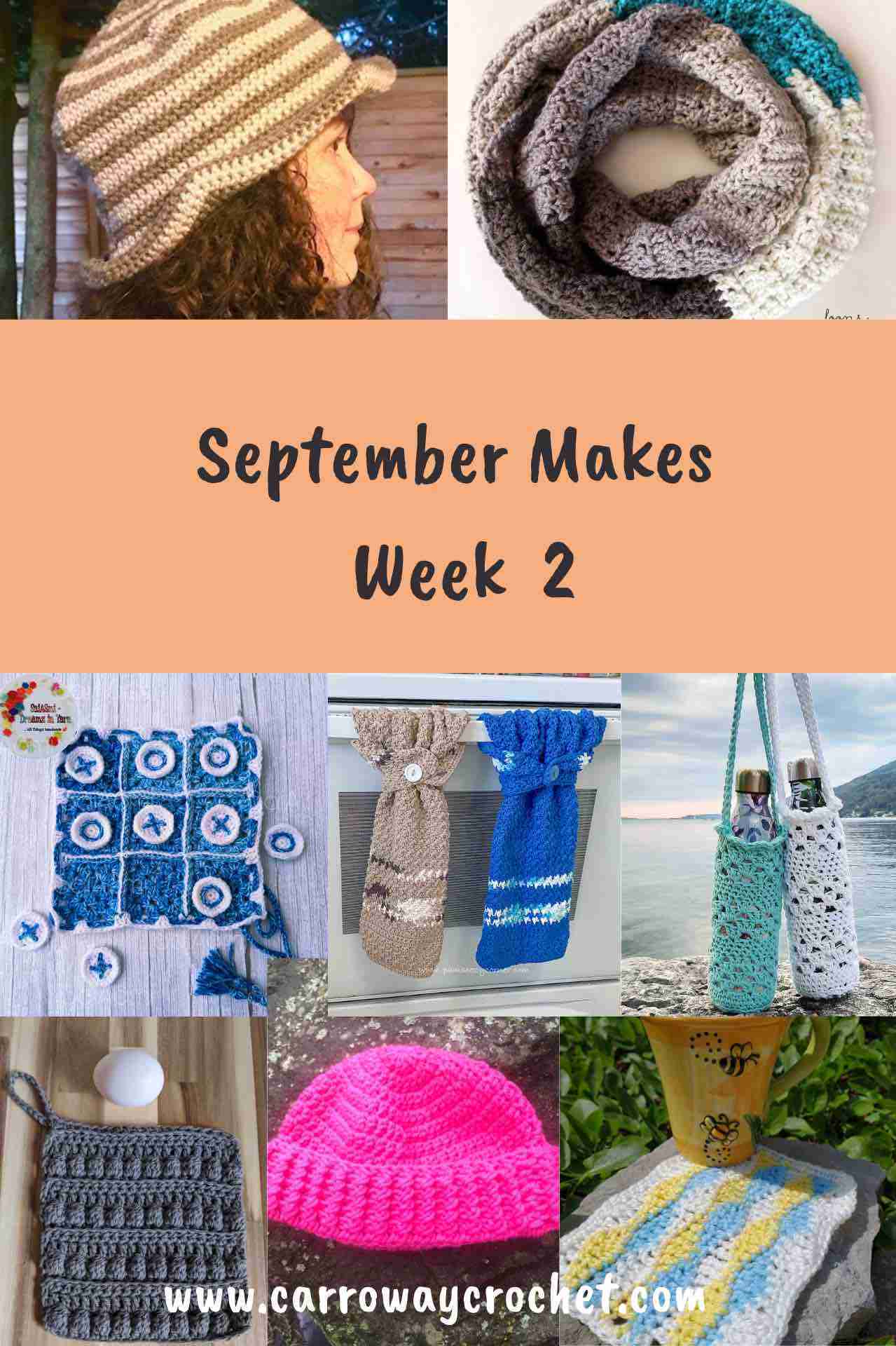 Free crochet patterns September Makes