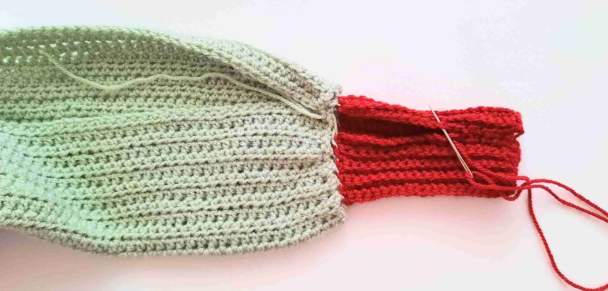 sweater scarf crochet pattern free