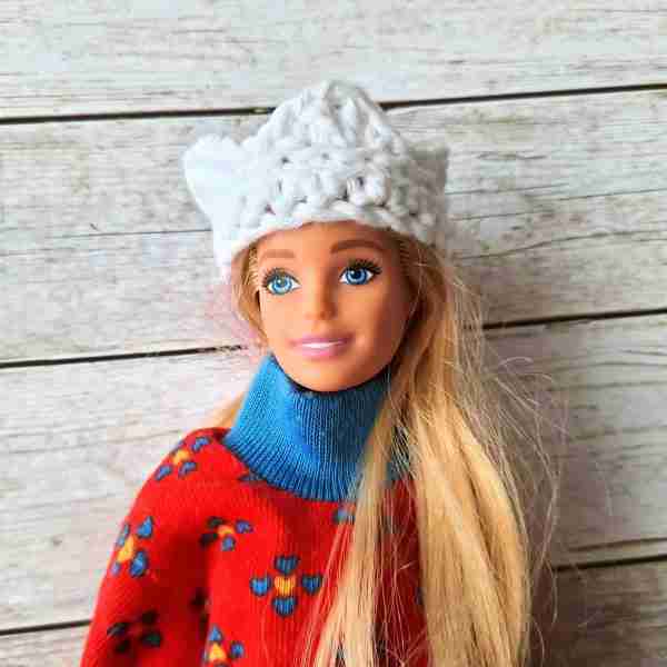 Crochet Crown for Barbie Doll