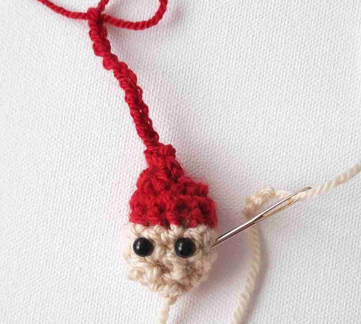 Elf Worry Worm Crochet Pattern 