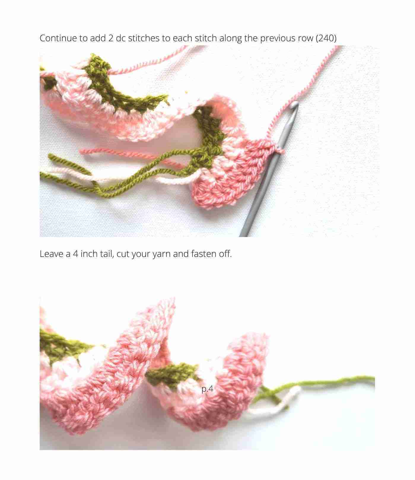 Springtime Wind Spinner Crochet Pattern Photo Tutorial 4