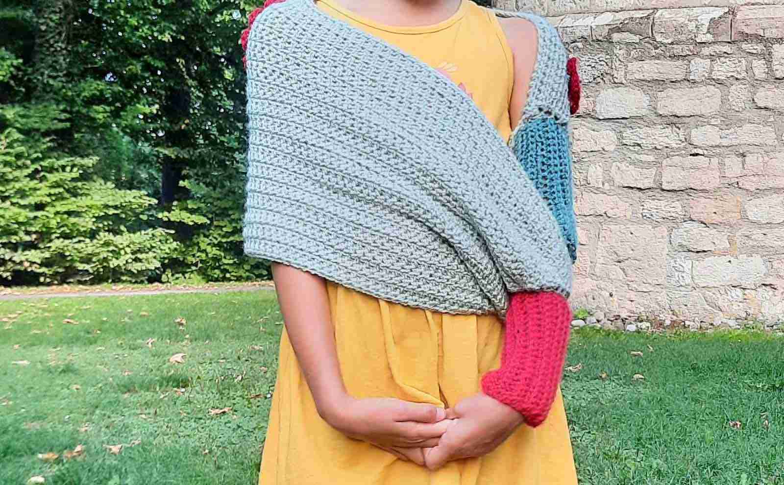 The Scarfigan Scarf Crochet Pattern