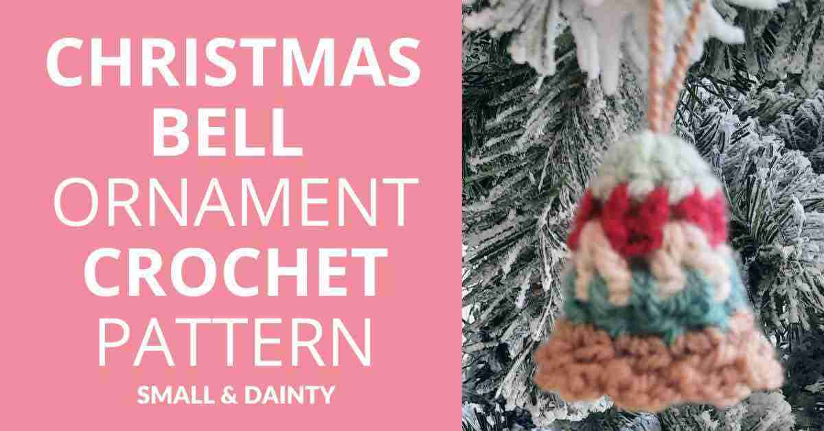 Christmas-Bell-Ornament-Crochet-Pattern