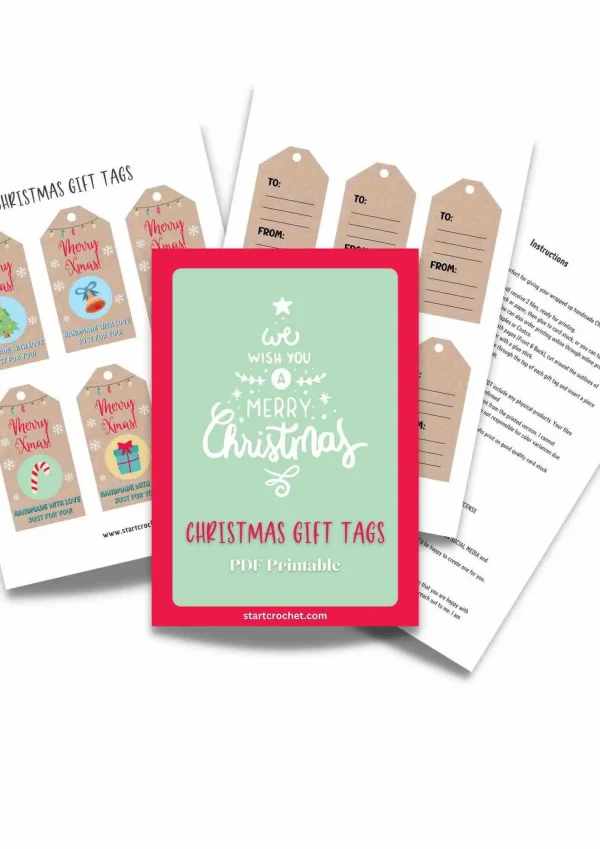 Christmas Gift Tags PDF Printable
