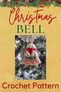 Crochet Christmas Bell: FREE Ornament Pattern - Start Crochet