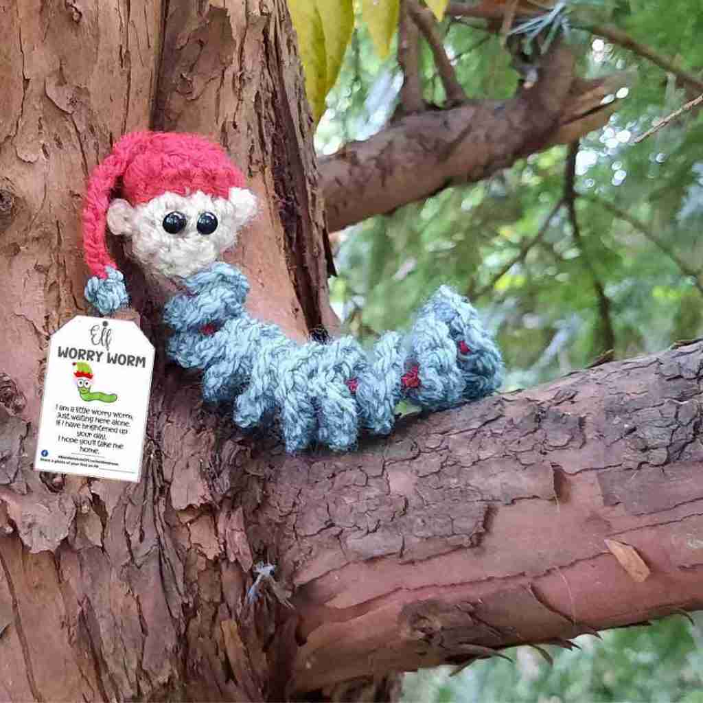 Elf Worry Worm Poem Tags (PDF Printable) Start Crochet