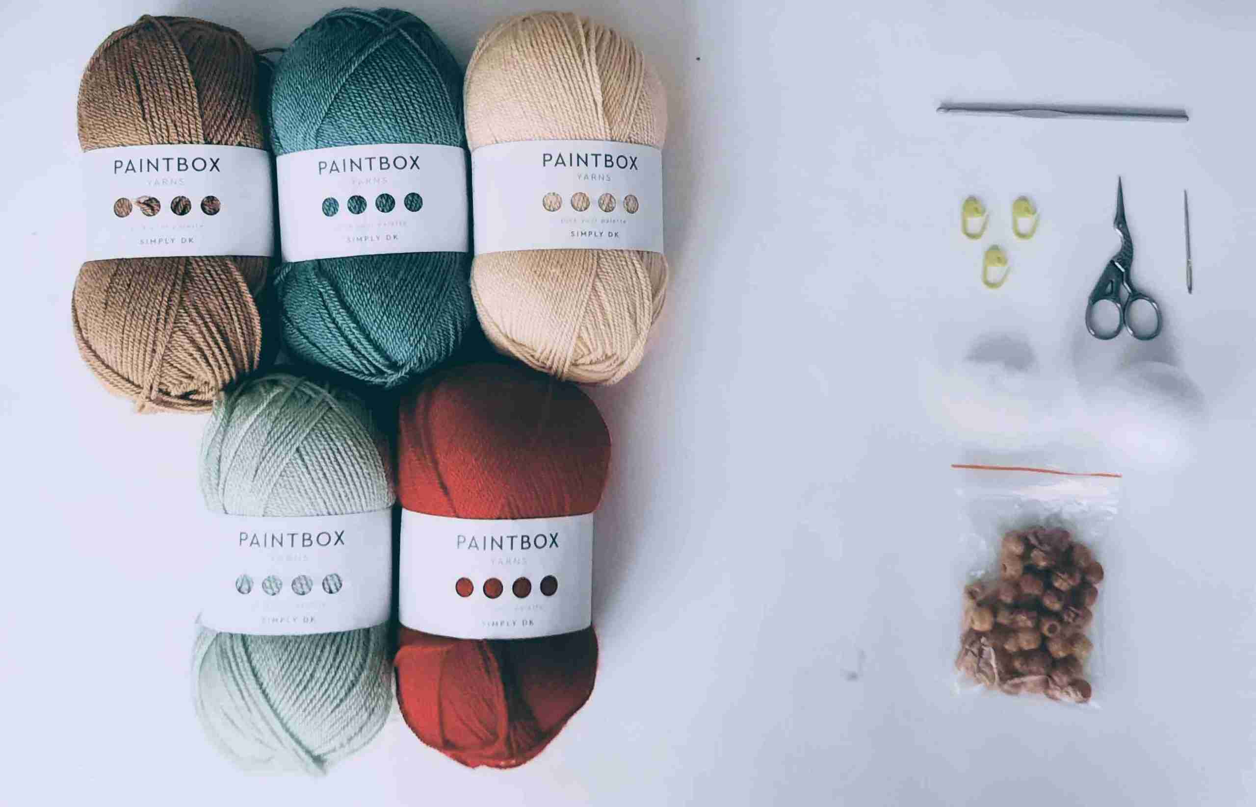 Paintbox Yarns - Materials for Christmas Ornament Patterns