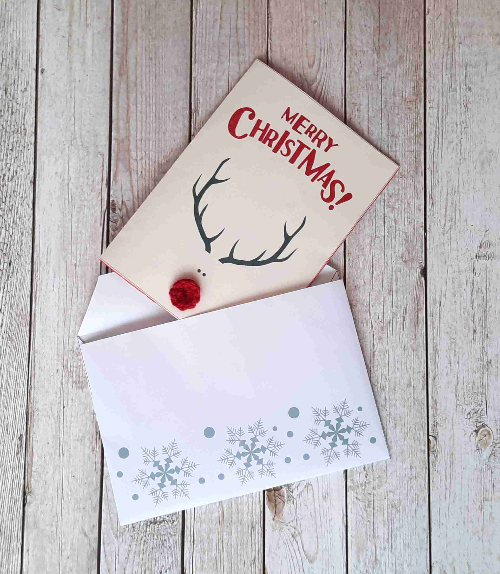 Christmas Envelope Template