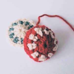 Christmas ornament crochet pattern easy