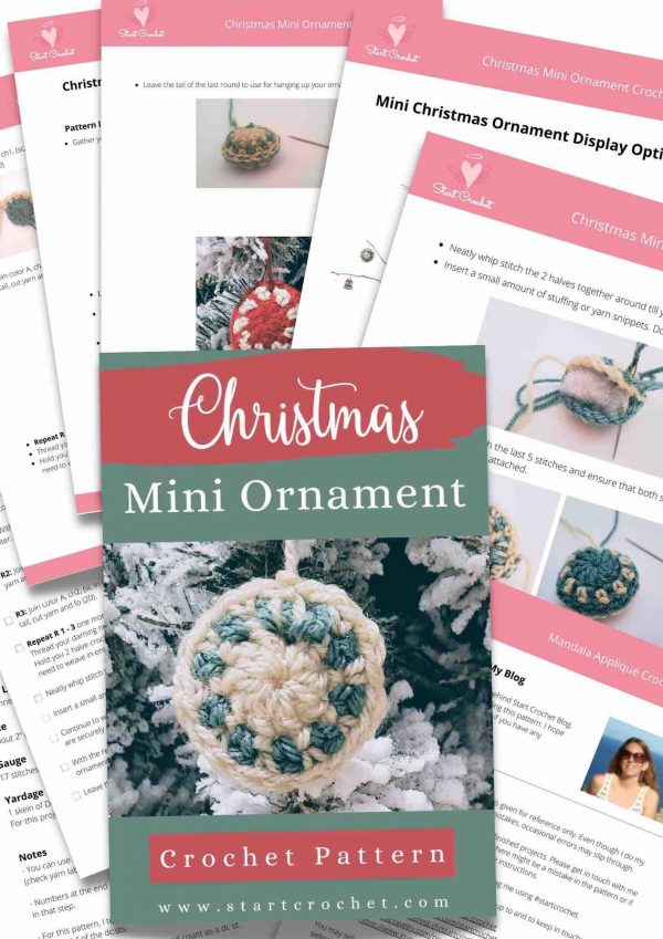 Christmas-Mini-Ornament-Crochet-Pattern-PDF