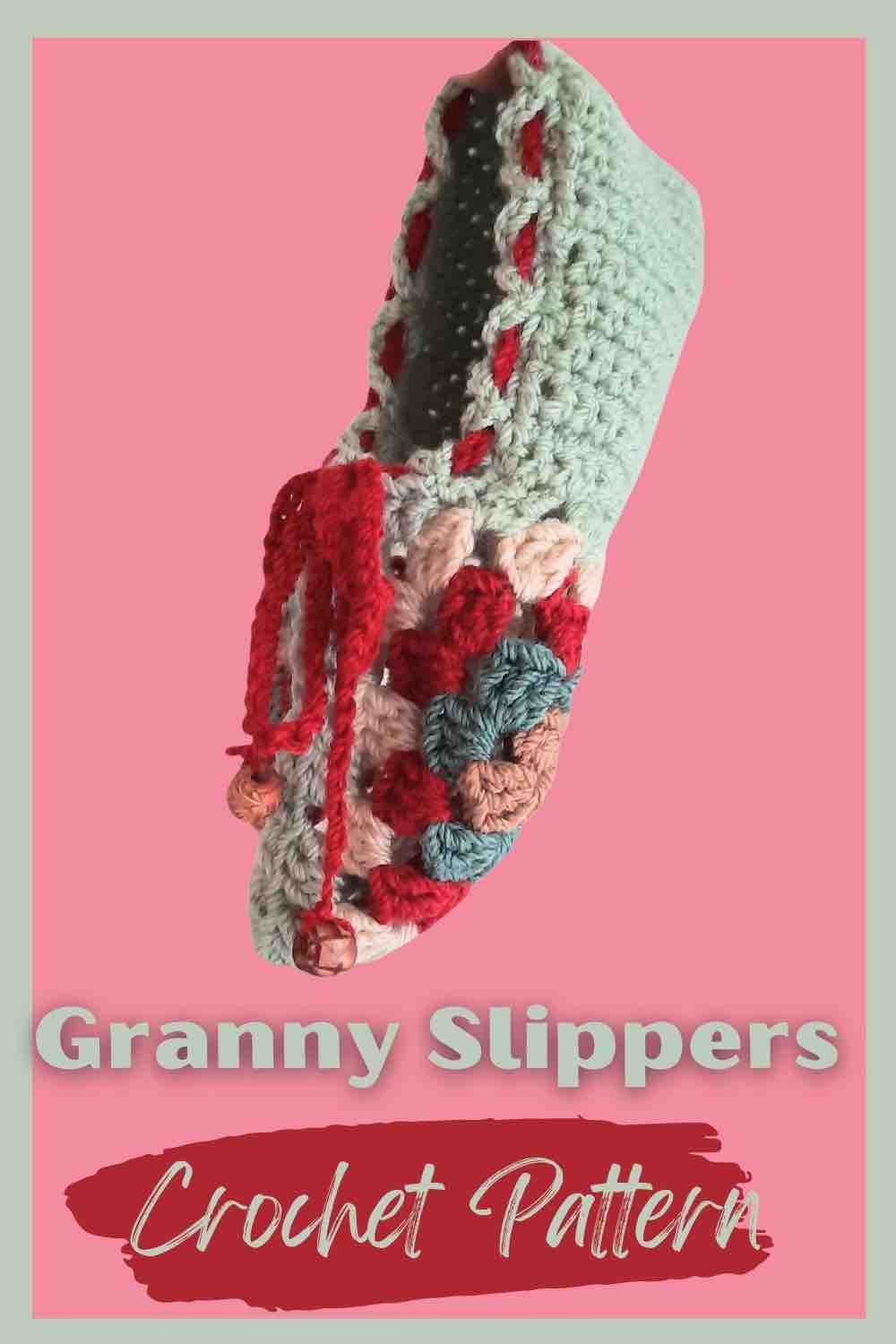 Crochet-Granny-Slippers-Pattern