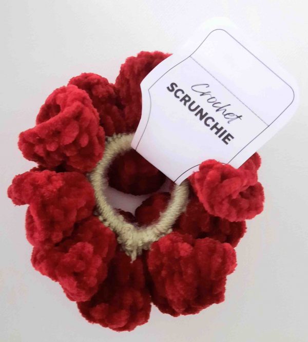 Crochet Scrunchie Tags Printable PDF