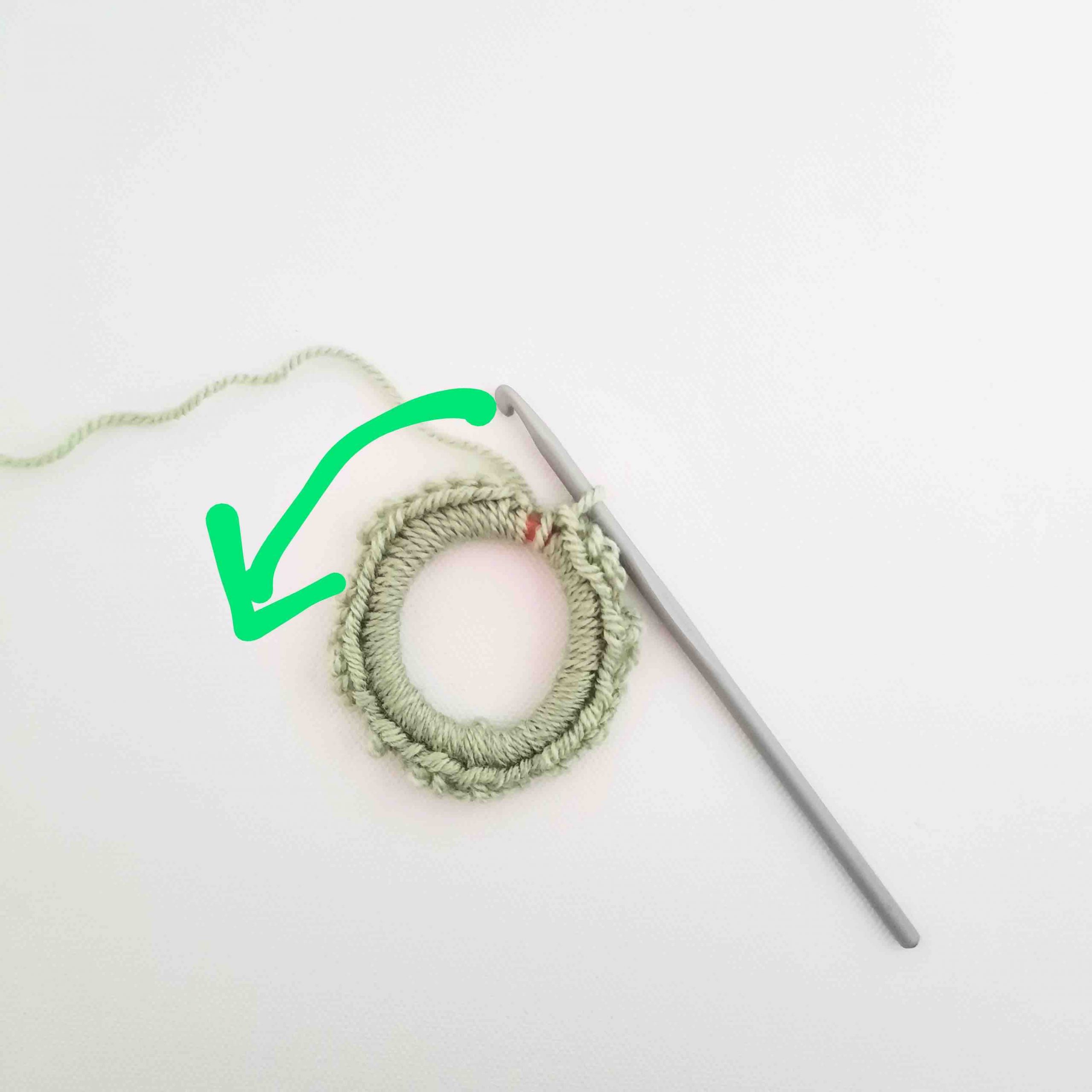 Crochet vlevet scrunchie tutorial