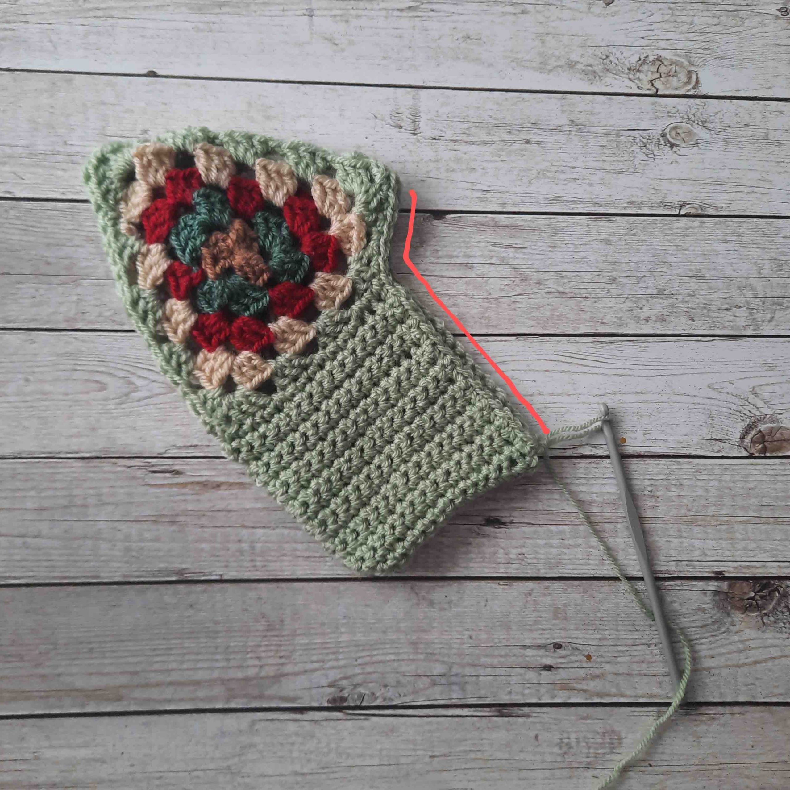 Grandma's crochet slipper pattern
