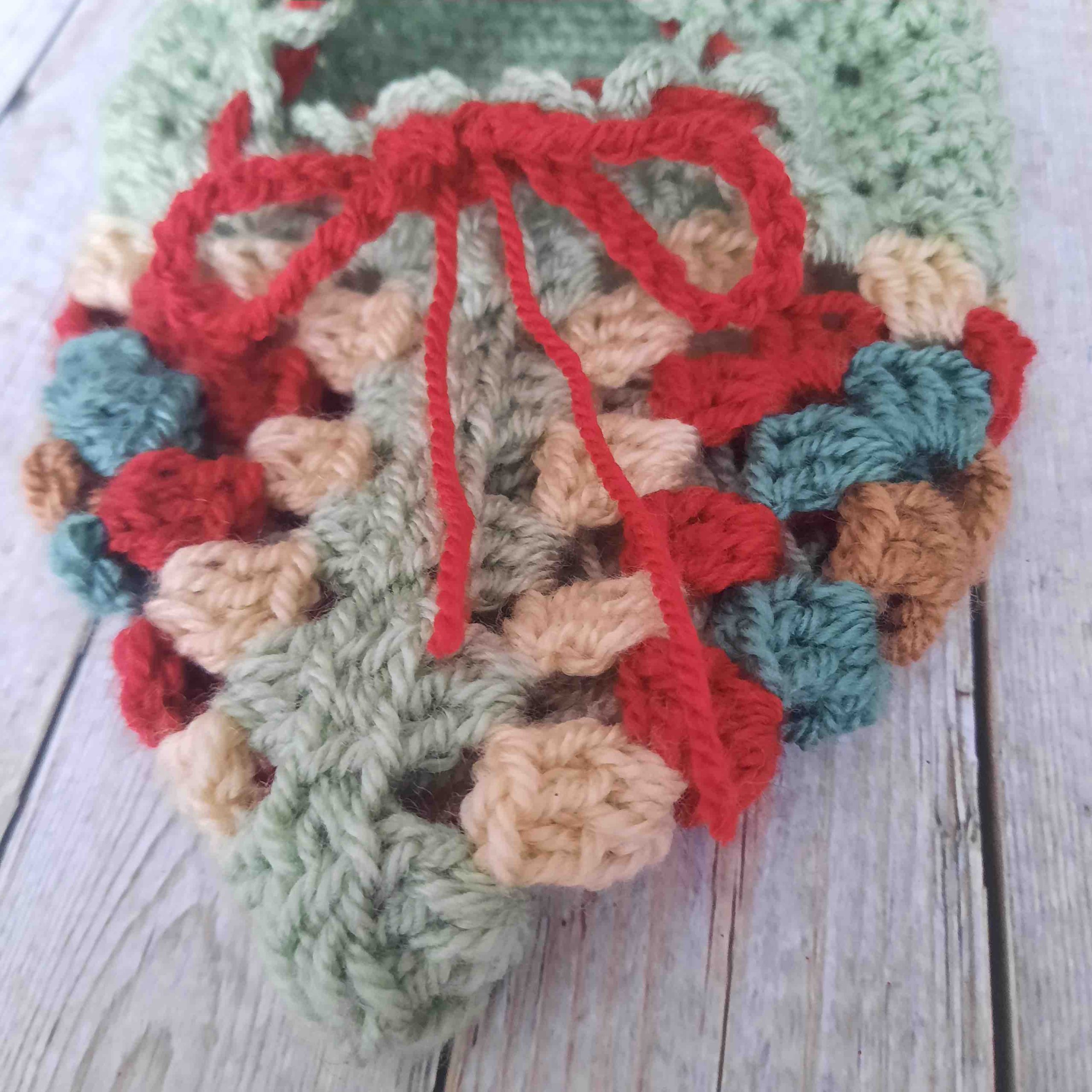 Granny Triangle Slippers Crochet Pattern