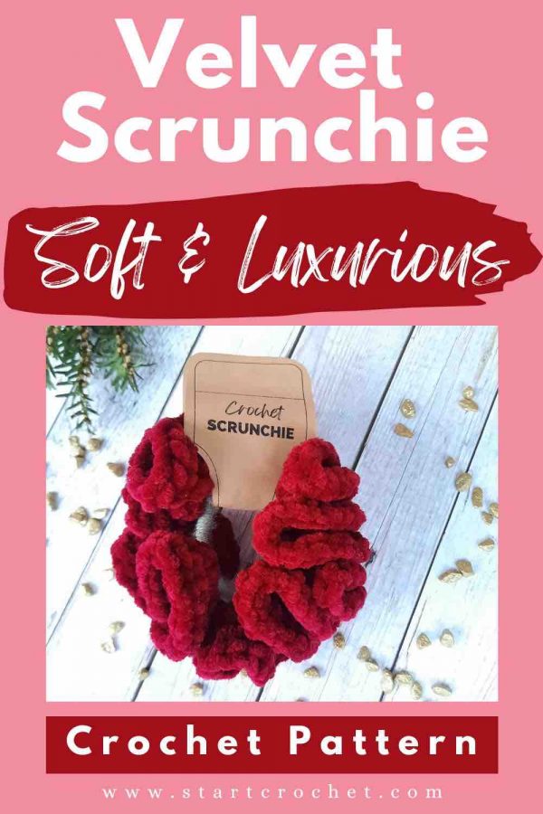 Velvet-Scrunchie Crochet Pattern