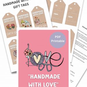 Handmade With Love Gift Tags - Handmade With Love Gift Tags