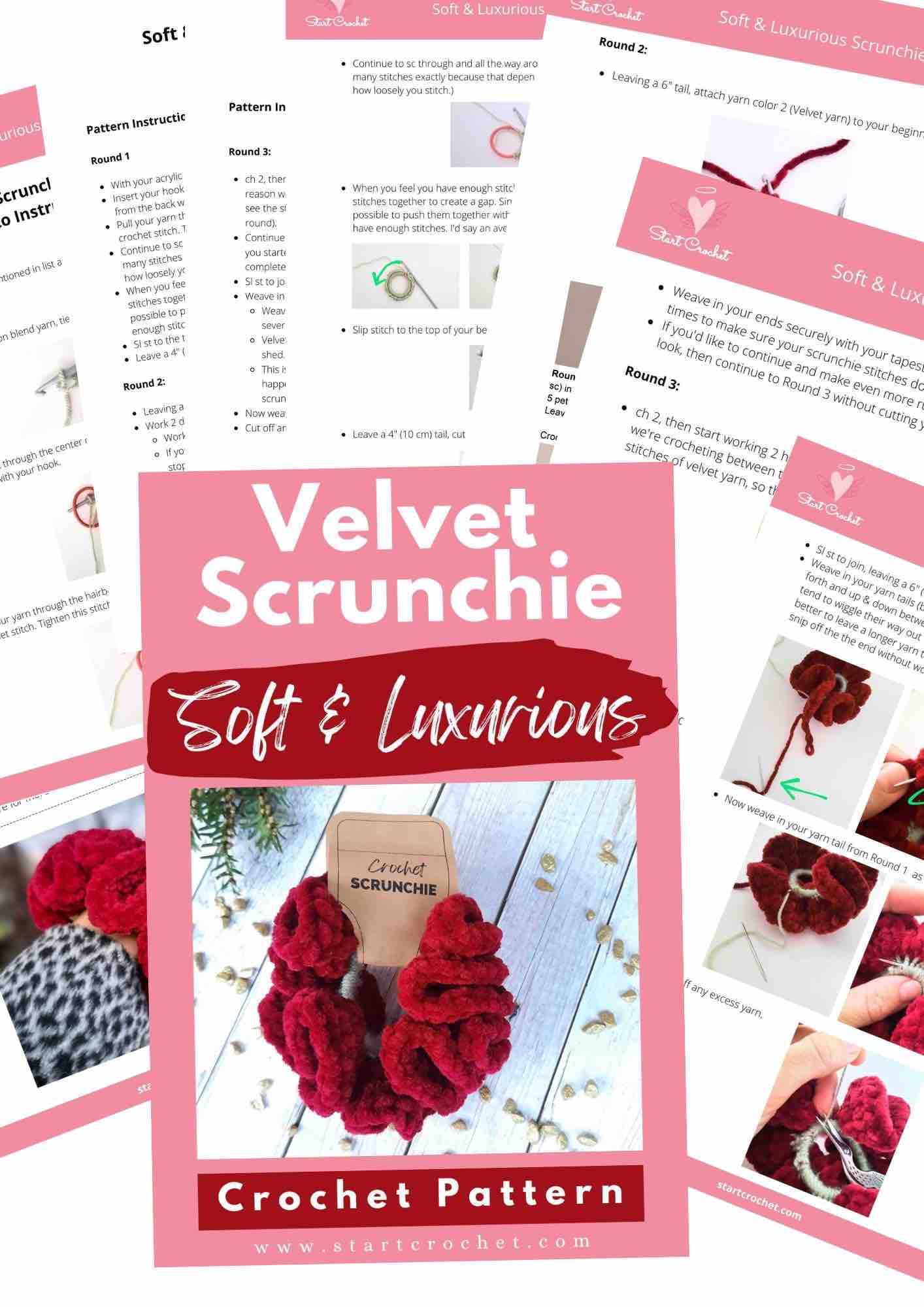 Soft-Luxurious-Scrunchie-Crochet-Pattern-PDF