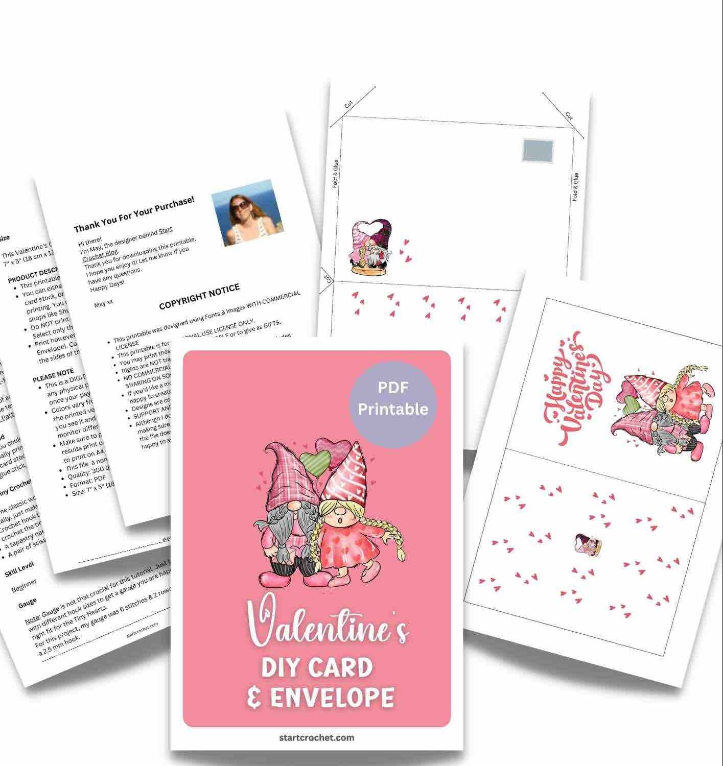 Valentine's DIY Card & Envelope