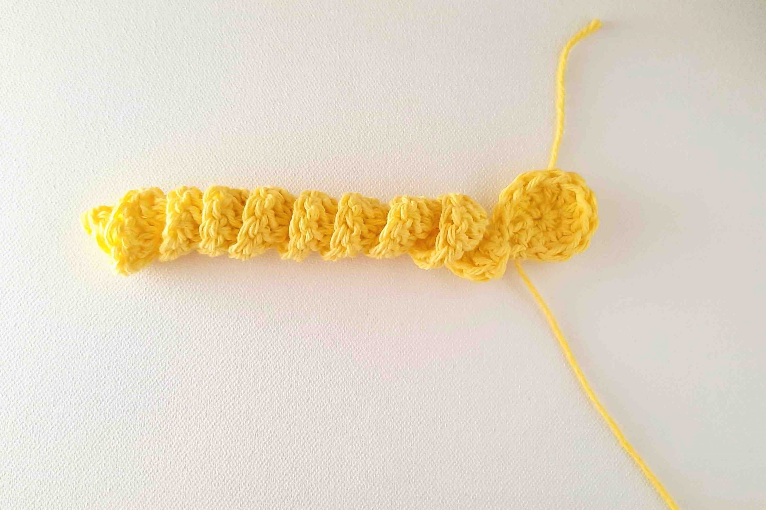 Worry Worm crochet pattern for beginners