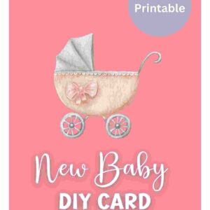 Baby Stroller DIY Card & Envelope
