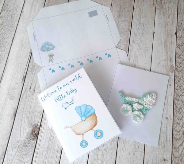 baby welcome card