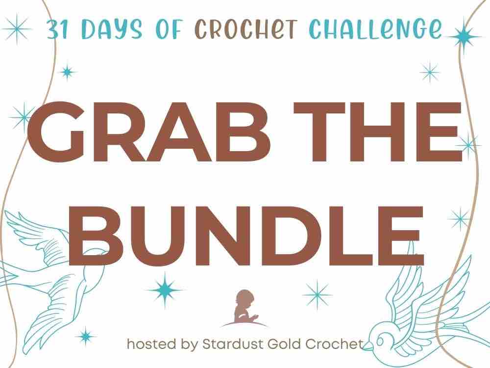 31 Days of Crochet Buttons - grab the bundle